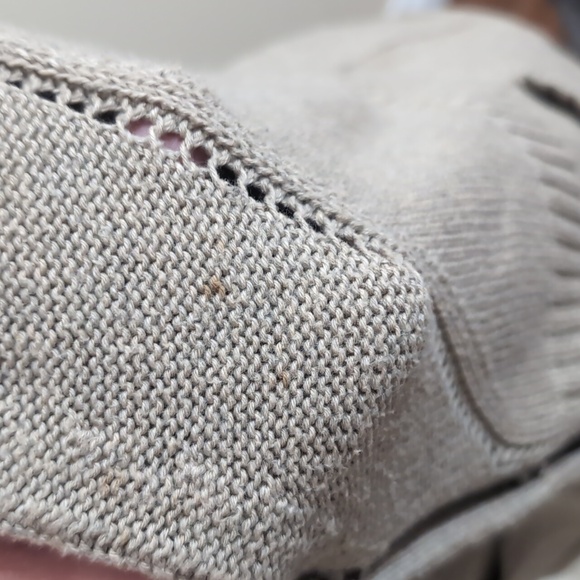 Banana Republic| Taupe Tan Sleeveless Sweater Button up Tank Top Vest - Picture 7 of 14